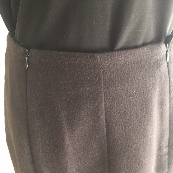Akris Black Double Face Cashmere Pencil Skirt Fully Lined Excellent Condition - Picture 3 of 7